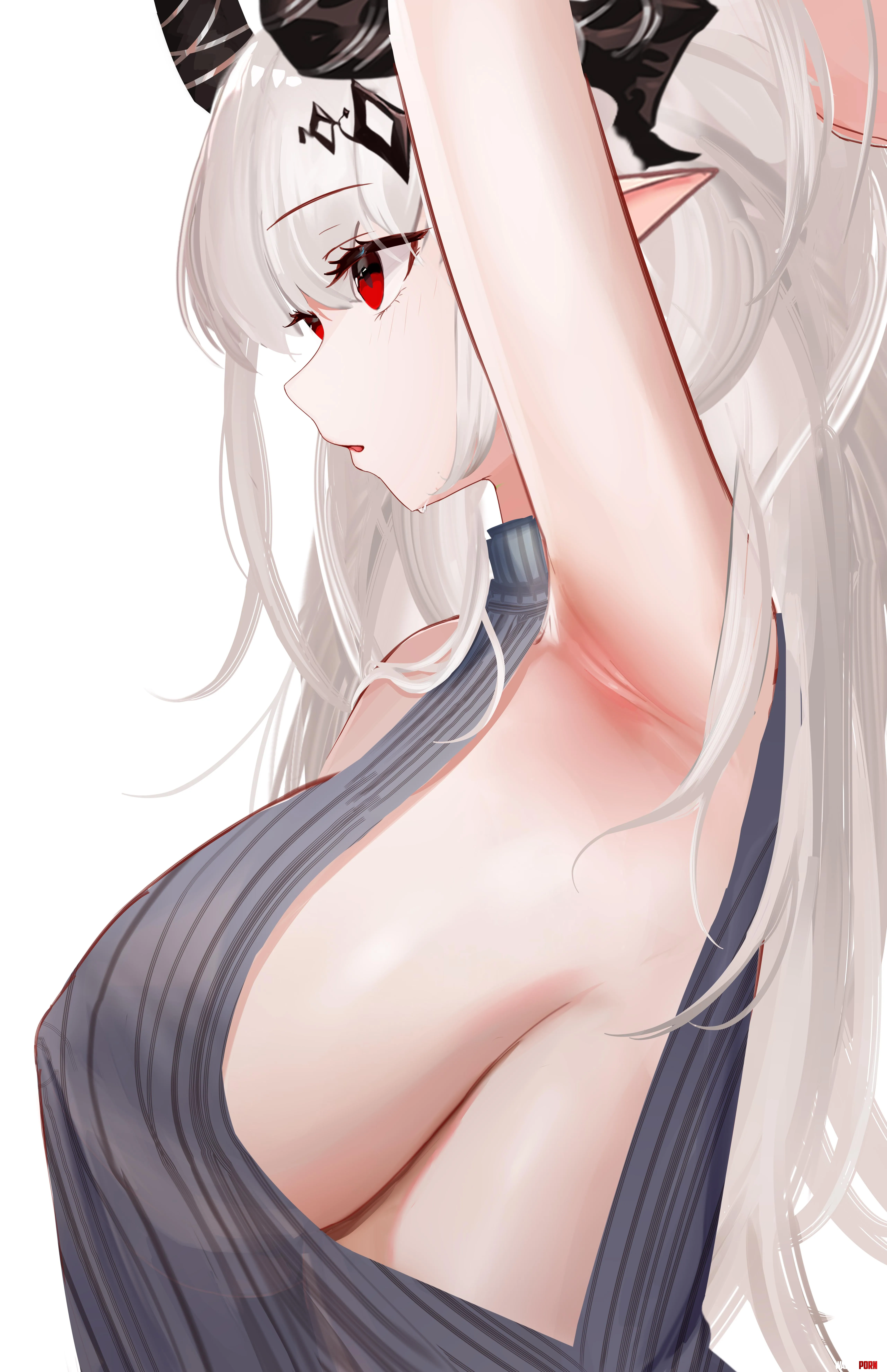 Mudrocks side oppai Arknights by marxsander2016