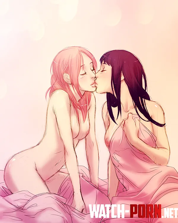 Sakura and Hinata by BaeberFSN