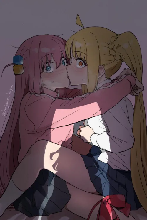 Thumbnail Hajime Kiya in Bocchi the Rock by MillionHypotheses | Yuri