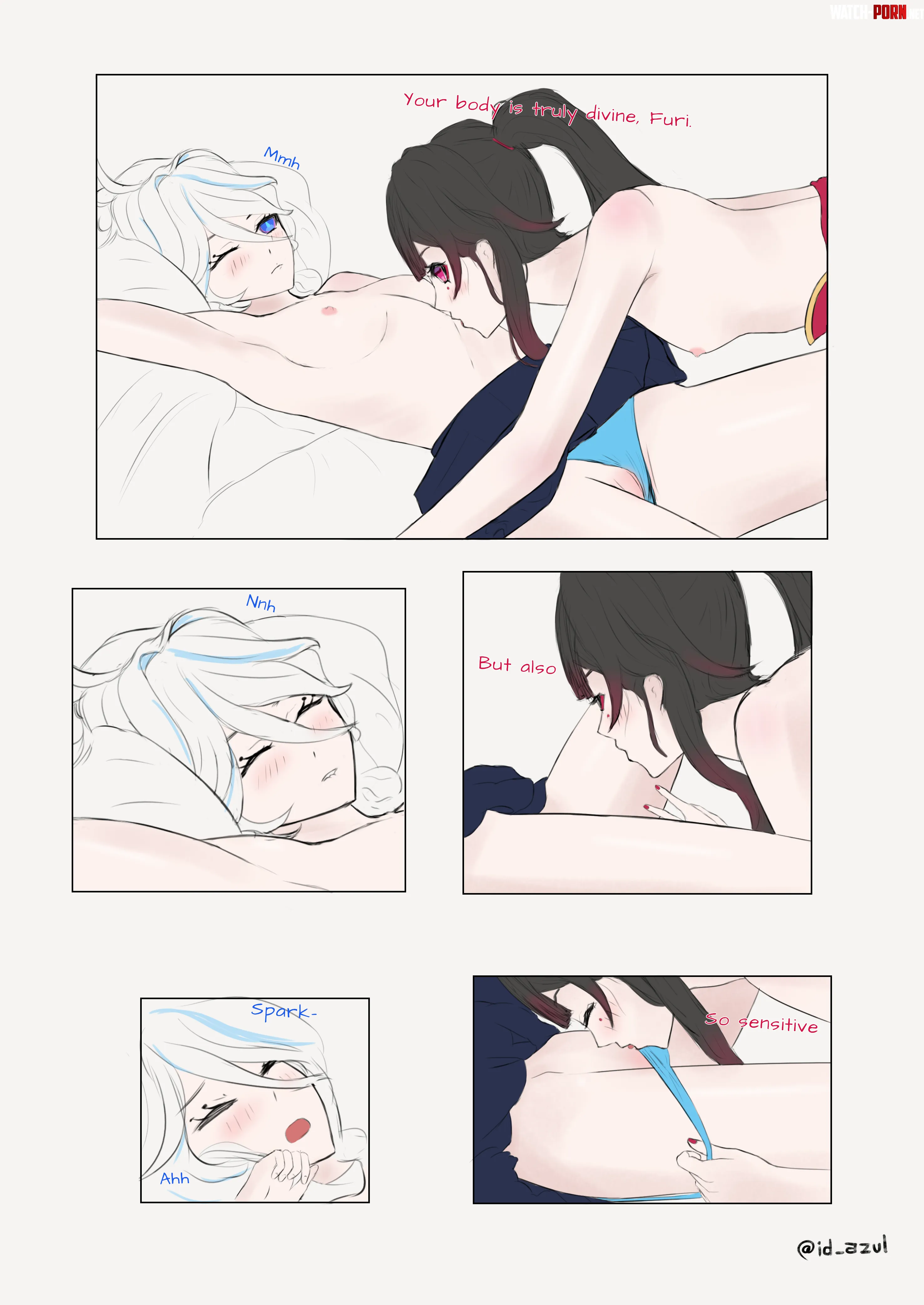 The Body of a Goddess Genshin Impact x Honkai Star Rail by id_AZul