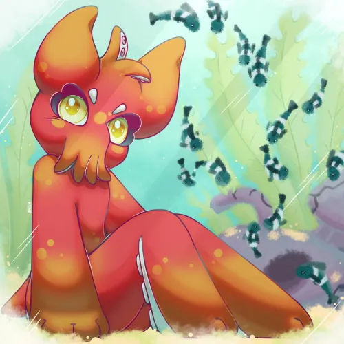 Thumbnail Inspiring Art: Their Small Aquarium by mimiyouy in Furry Category