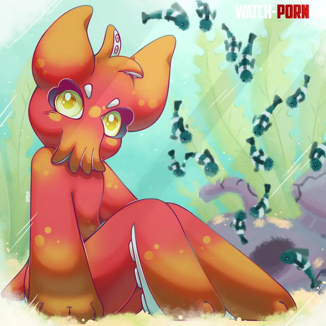 Their aquarium is too small by mimiyouy