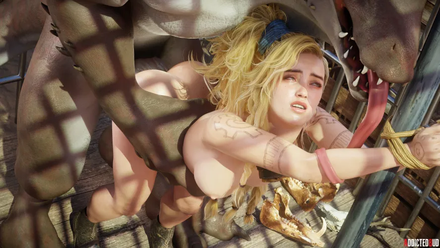 Thumbnail Gemma Tests Human-Monster Crossbreeding in AddictedBud's Monster Hunter Wilds