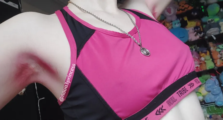 Thumbnail Do Neon Pink Armpits Count? by princess3nova | Girls with Neon Hair