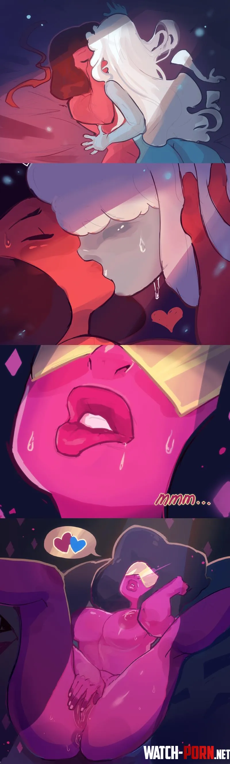 Intimate moments  Steven Universe by SherbertAble934