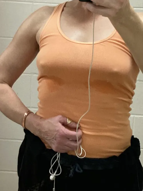 Thumbnail Cooling Down After a Braless Gym Set by Juicy_gypsy