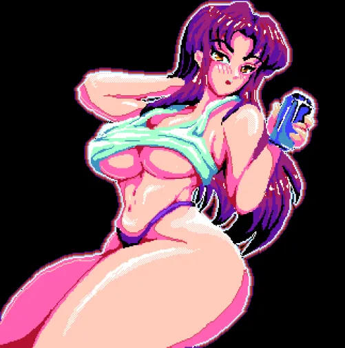 Thumbnail Pixel Art Delight: Misato's Unique Creation by Puzzleheaded_Car9748