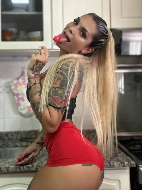 Thumbnail Sultry in Red: Embracing My Body in Lingerie | Nattiprincess
