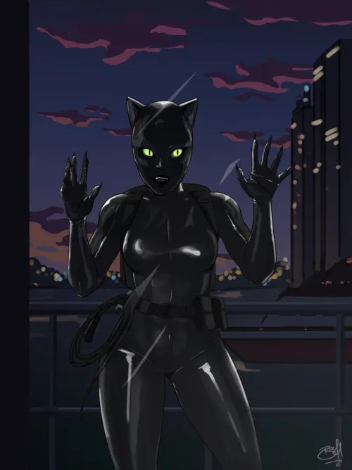 Thumbnail Catwoman's Transformation: Neat_Taxes77 Unveils Cat Beefbeff Tale