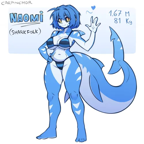 Thumbnail mollylooli Introduces Shark Girl Naomi F Carpinchor in Sharktits Domain