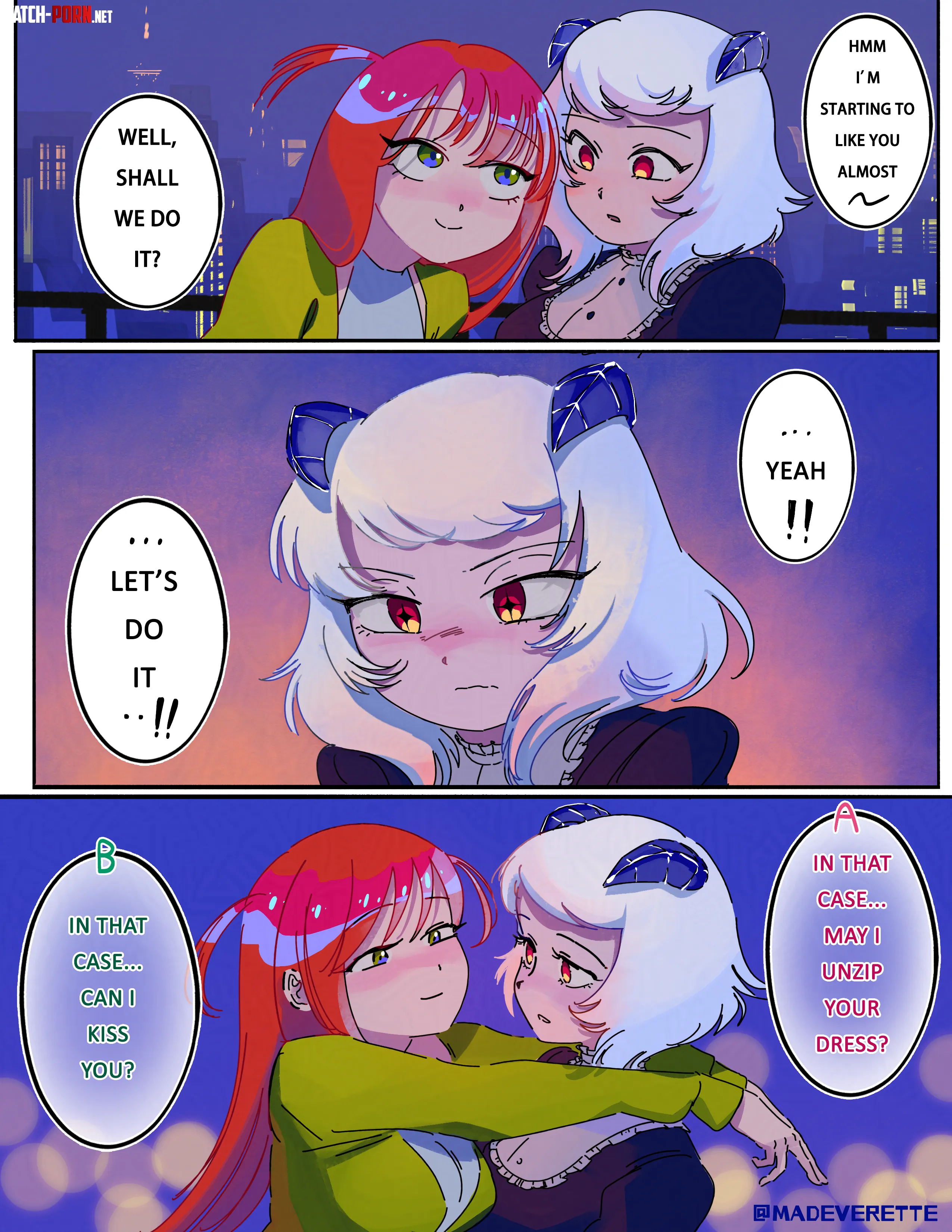 Interactive Im starting to like you almost OC by Madeverette