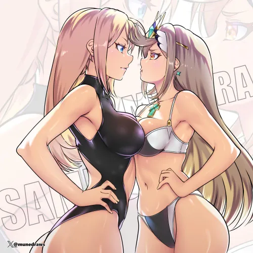Thumbnail Samus vs Mythra FaceOff: MuneDraws Explores Pantsu Encounters