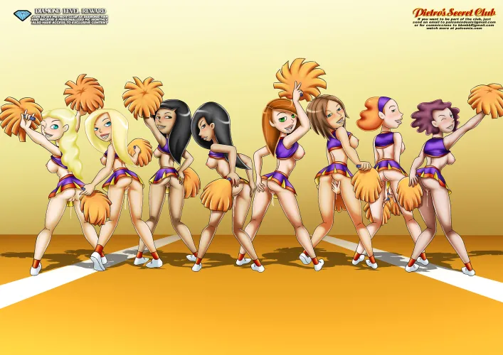 Thumbnail Cheerleaders in Action: Kim Possible by Ger14n5 | disneyporn