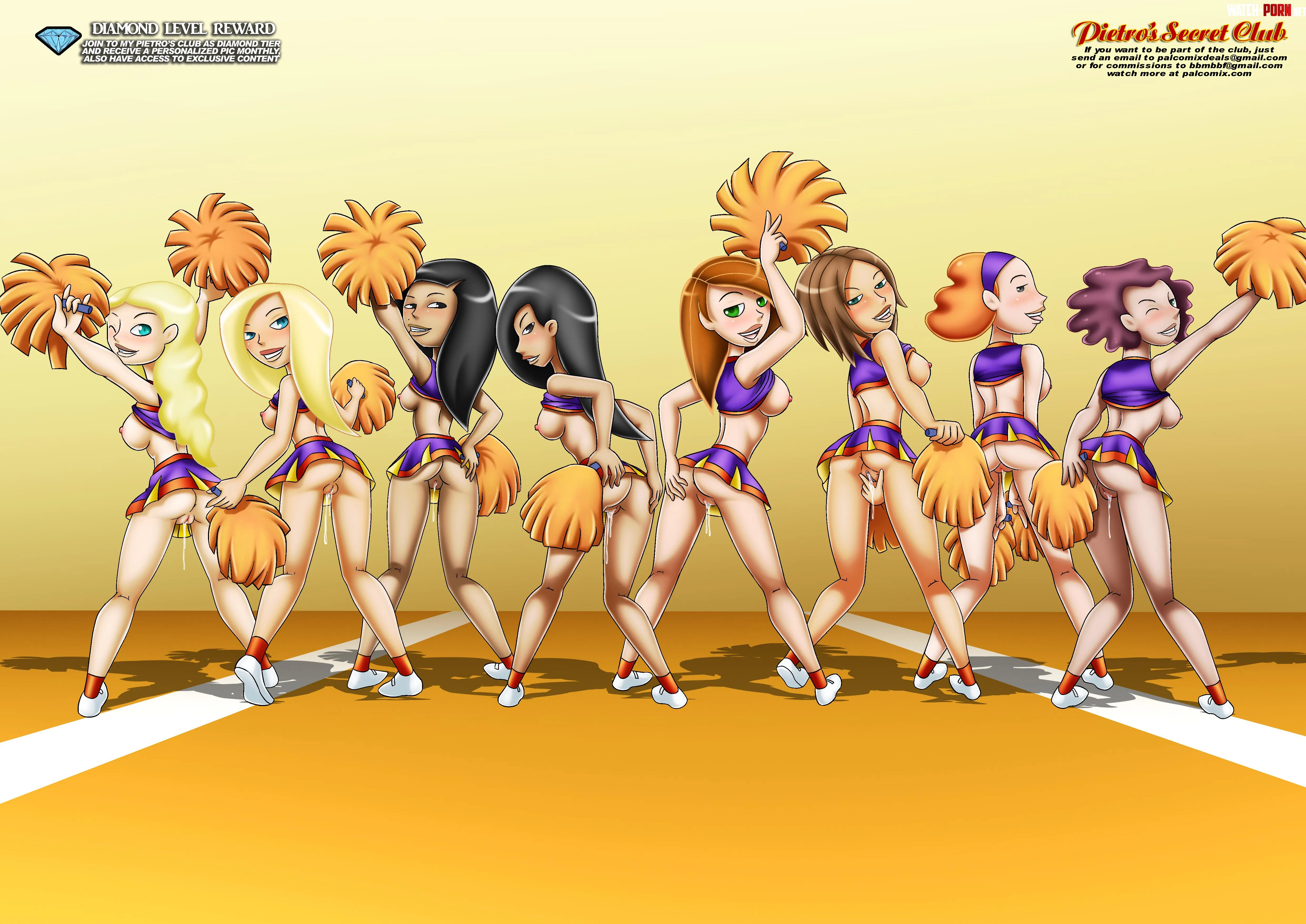 Kim Possible cheerleaders Bbmbbf by Ger14n5