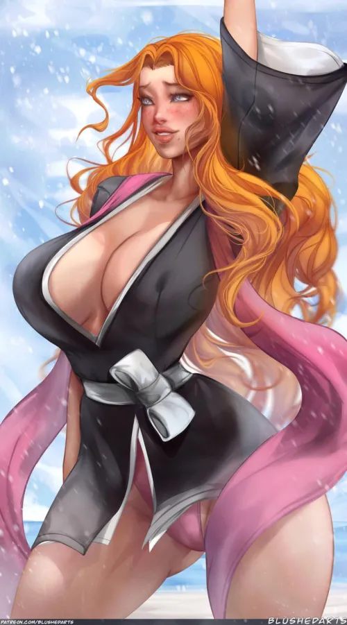 Thumbnail Rangiku's Sultry Depiction by blushedarts | Cicada_5