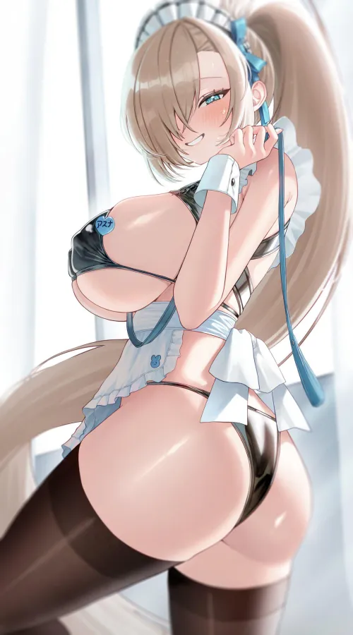 Thumbnail Maid Bikini Glamour: elegantloveglimmer's Asuna Revelation