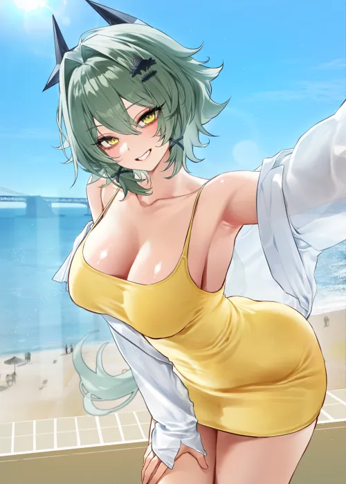 Thumbnail Discover 'Caesar in Yellow Dress' by chano39 | Animearmpits