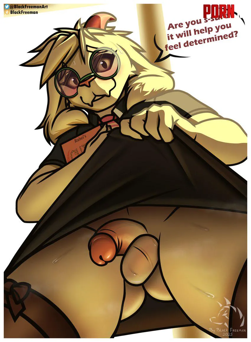 UnderSkirt M BlackFreeman by MrGentleWolf