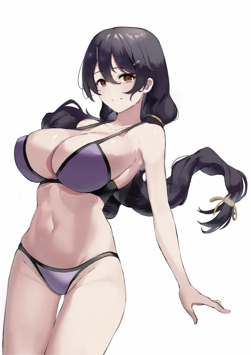 Thumbnail Purple Bikini Monogatari Maanu: Hanekawa Tsubasa Unleashed