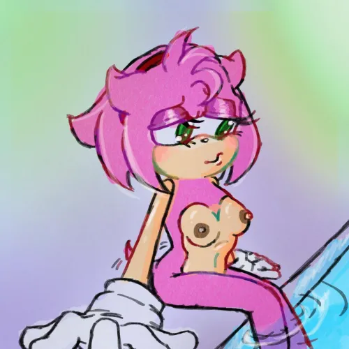 Thumbnail Poolside Nude Intrigue: Rabalberman's Sonic Revelations