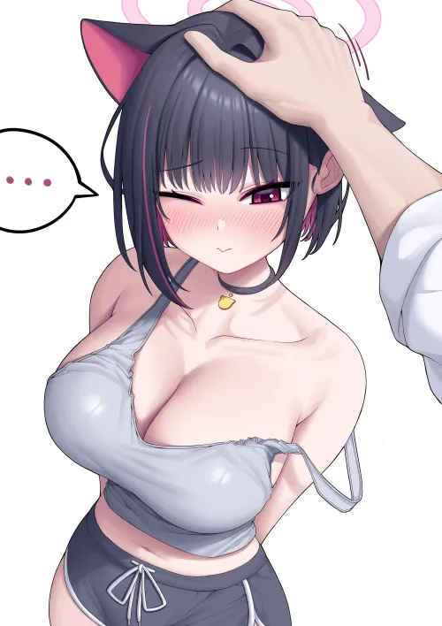 Thumbnail Discovering Kazusa from Blue Archive in BigAnimeTiddies by xSaviour_N