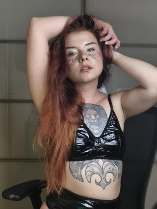 Thumbnail Dive into InkRuby's 'Perfectly Sitting' Bra All Night Long