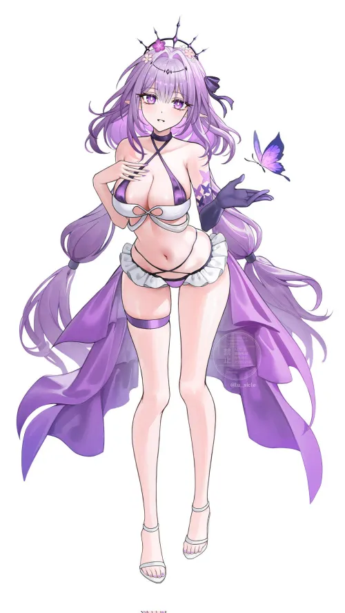 Thumbnail Ladylavaender's Castorice Honkai Star Rail Swimsuit Spectacle