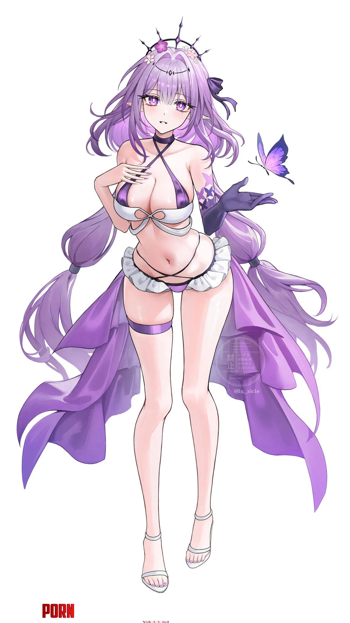 Castorice Honkai Star Rail by ladylavaender