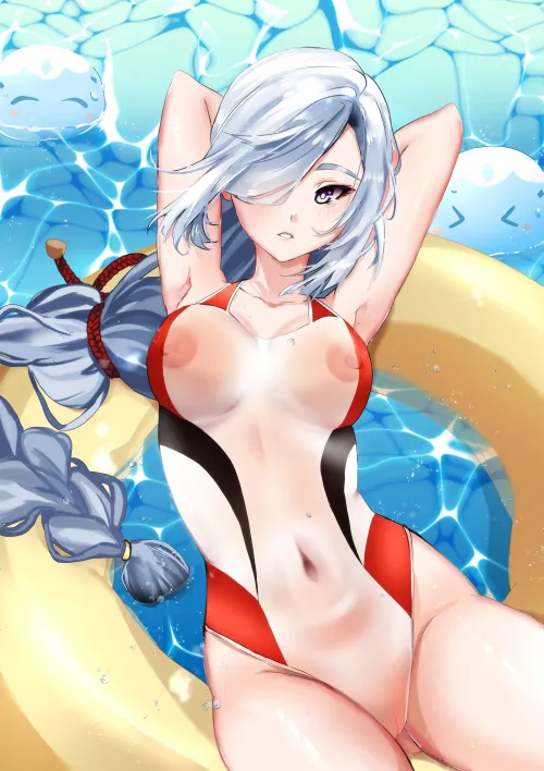 Thumbnail Shenhe Genshin Impact Swimsuit Hentai Detailed Analysis