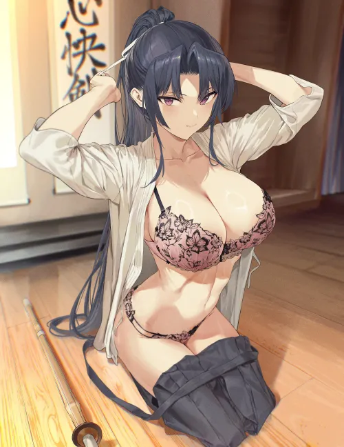 Thumbnail Unveiling Takamine Takane Takaminesan in BigAnimeTiddies by xSaviour_N