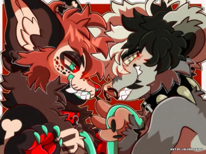 Thumbnail Indulge in Furry Artistry with 'Bad Boysart by Me Slushiekinz' by Slushiekinz