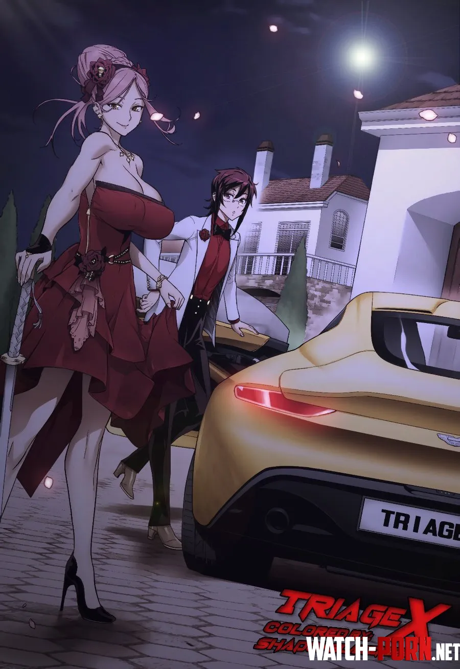 Lesbian Wedding between Yuuko Sagiri and Miki Tsurugi Triage X by vladsyarif