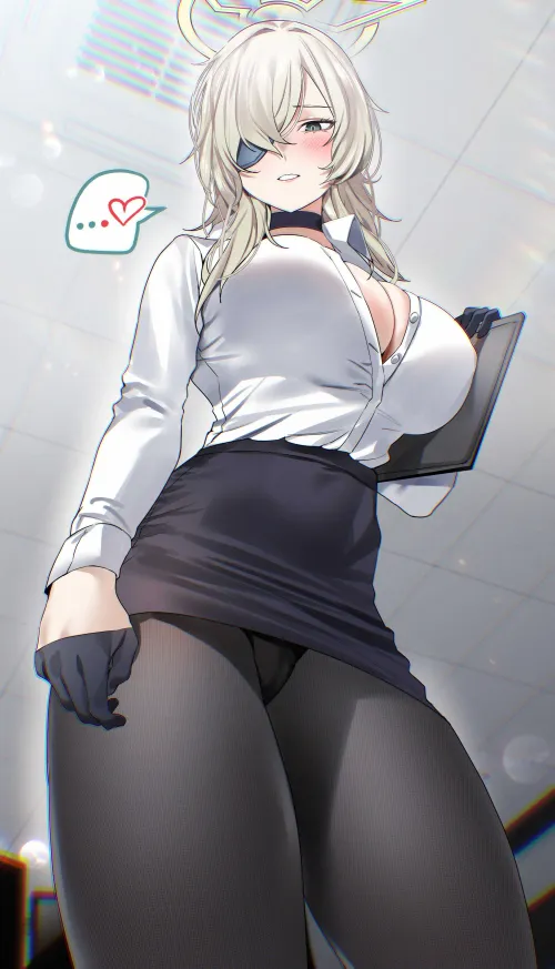 Thumbnail Embrace Suou Asagiri Blue Archive's Charm in thighdeology by CheetahSperm18