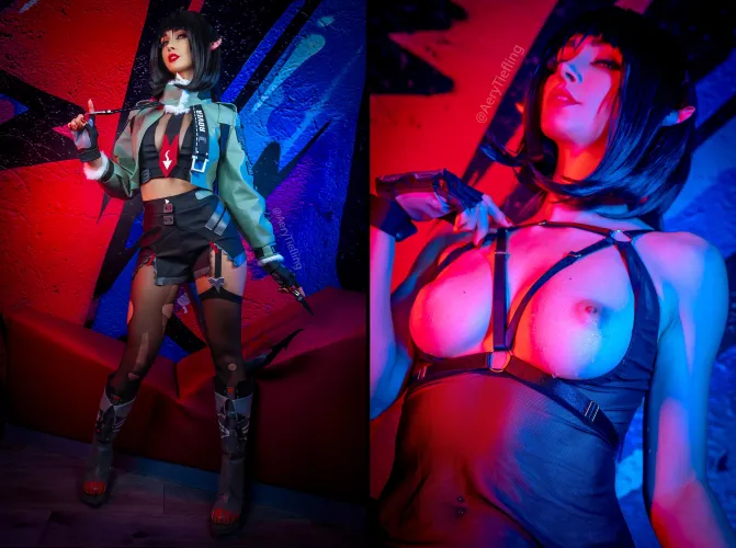 Thumbnail Jane Doe from Zenless Zone Zero by Aery Tiefling OC: A nsfwcosplay Mystery