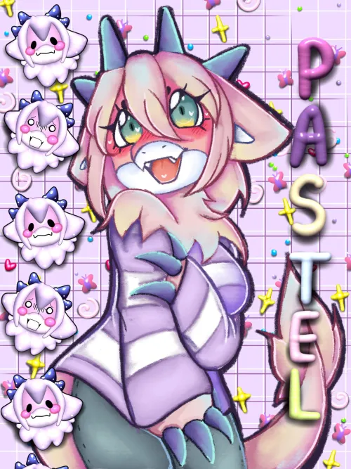 Thumbnail Pastels-Dreamz Introduces My Dragonsona Pastel for Furry Fans