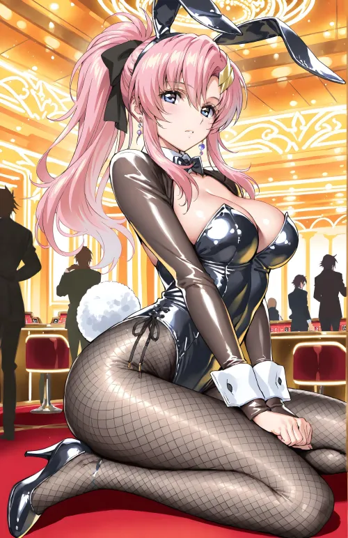 Thumbnail Enter the World of Bunny Lacus Clyne from Gundam Seed