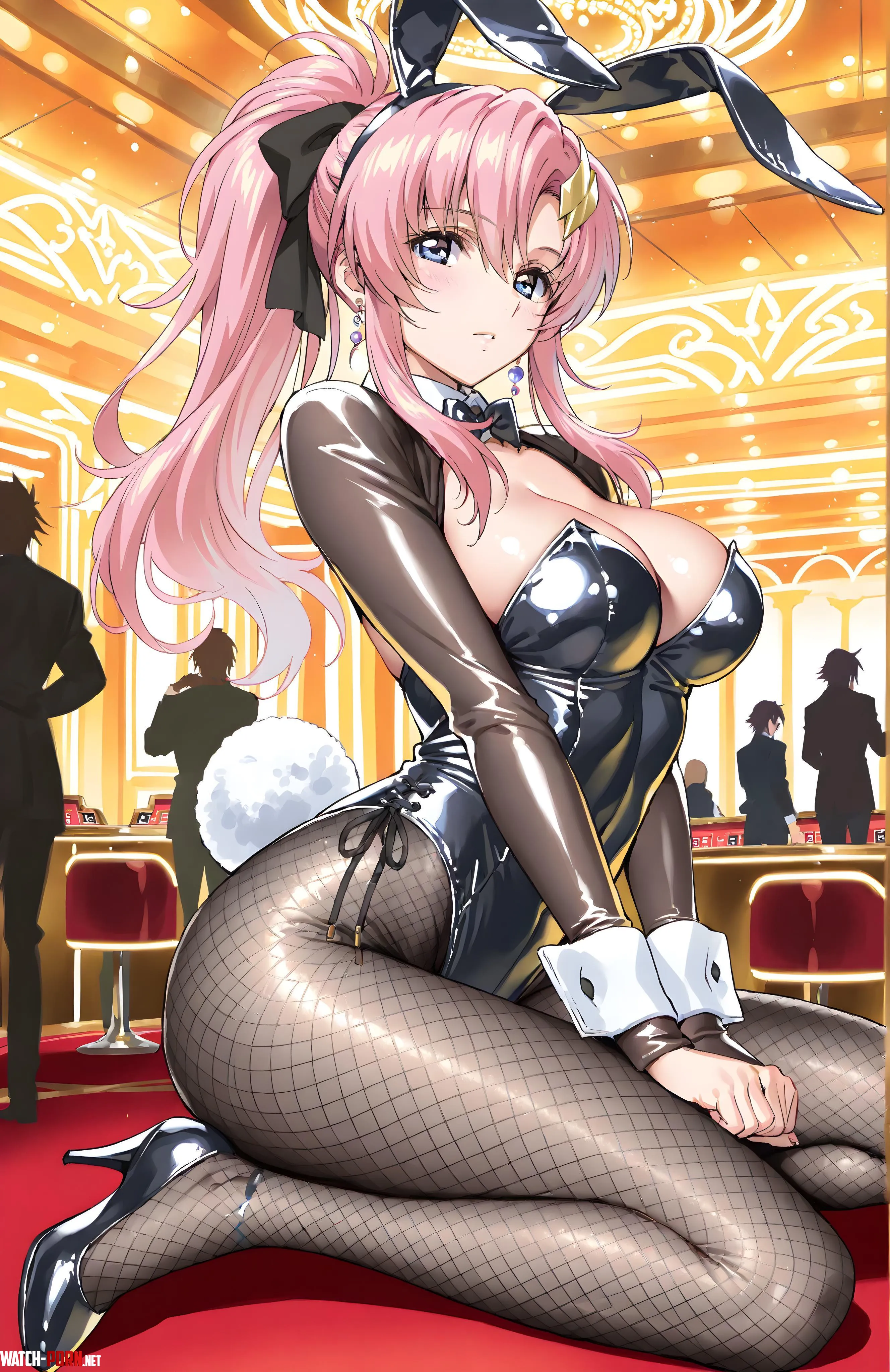 Bunny Lacus Clyne Gundam Seed by CheetahSperm18