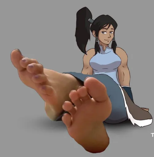 Thumbnail Korras Soles Realistic Edit by MotorHeat4723 | rule34feet Category