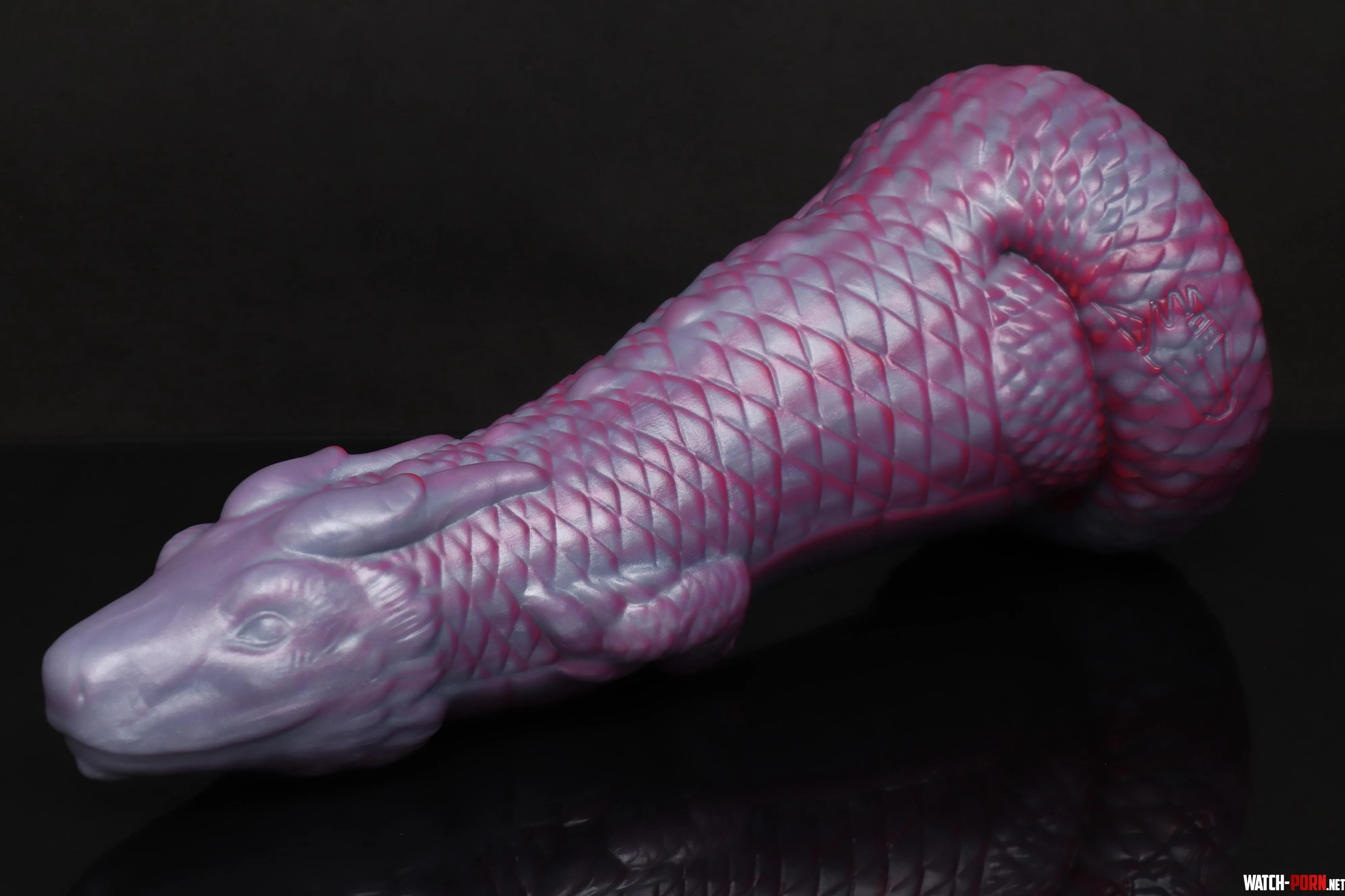 Look at my new pretty bad dragon Meng  MediumSoft  Slasher Silver by natalyablue