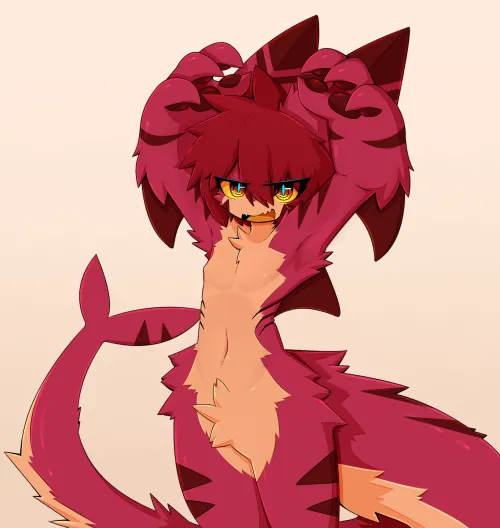 Thumbnail Terrifying Creature Art by Gaogomon Me by Fellryx | Furry Category