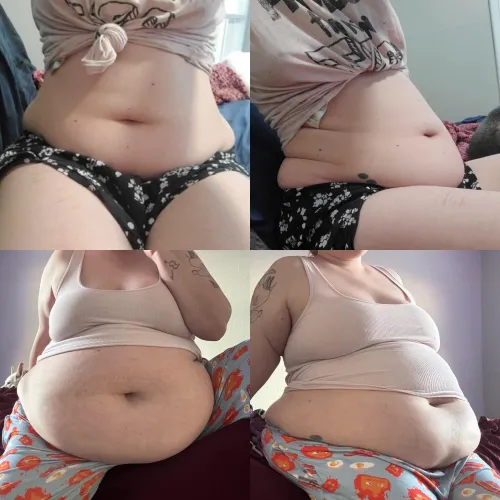 Thumbnail Plumpmeup6224's 6-Month vs 4-Year Weight Gain Journey