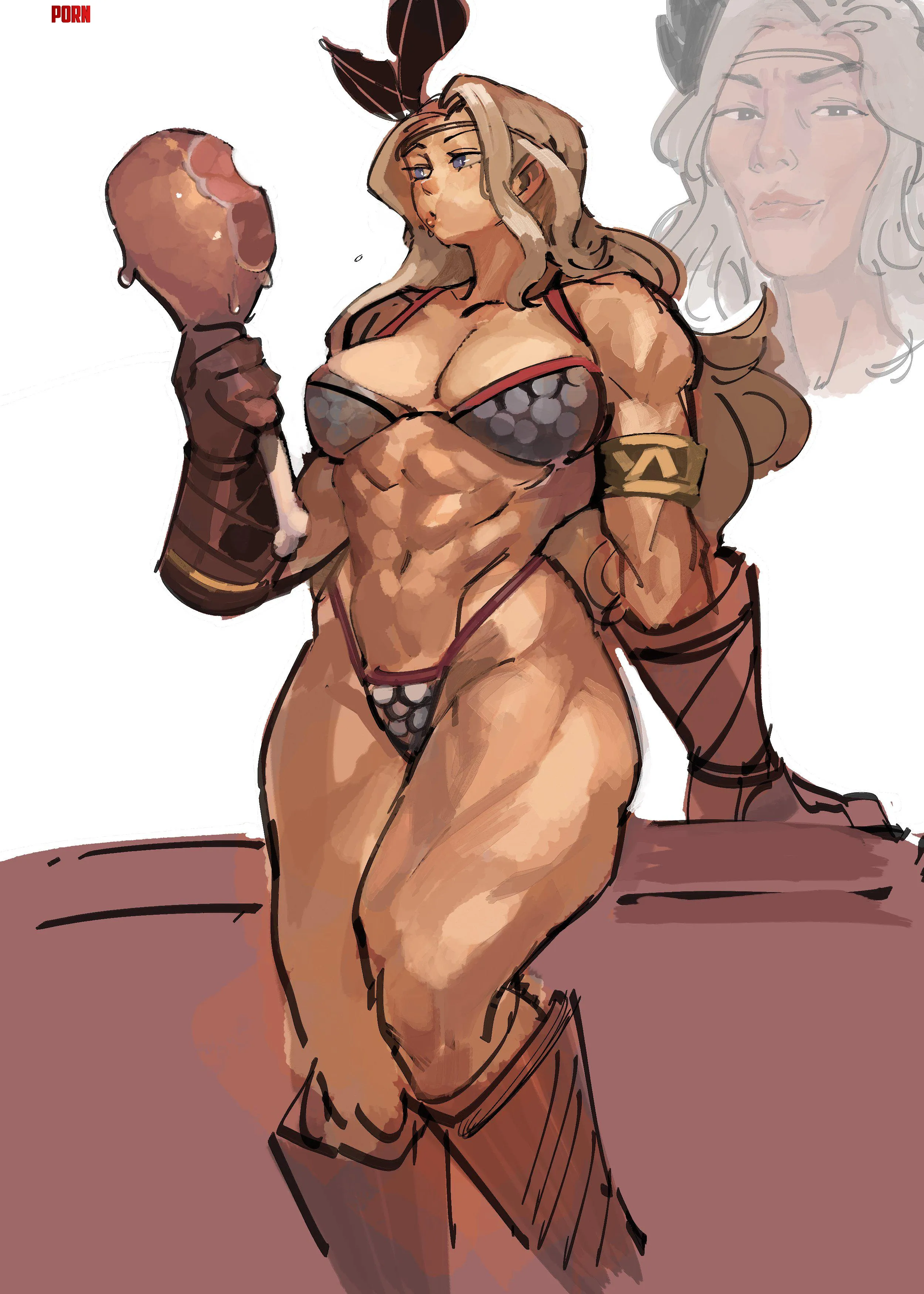 Amazon 33 Dragons Crown by EroMestre