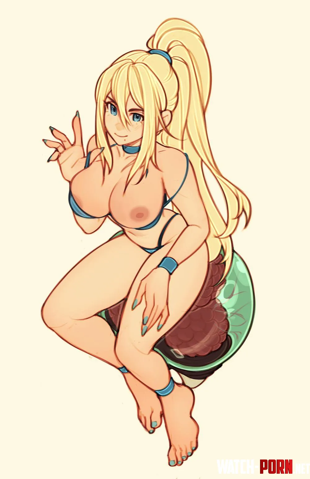 Samus Aran ready for a break by Far_Solution2944