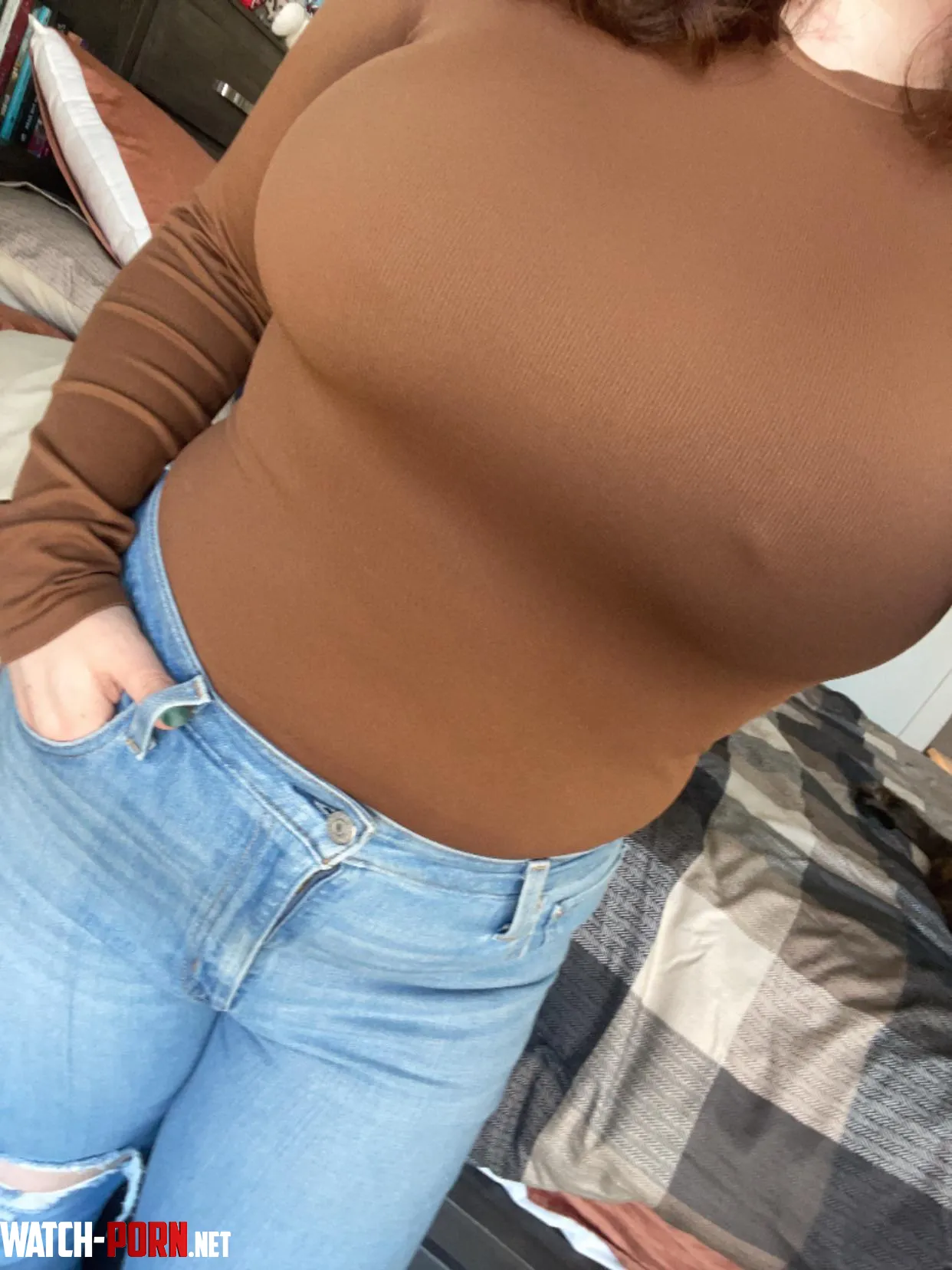 One of my favorite tops when its cooler out  by Particular-Swan9822