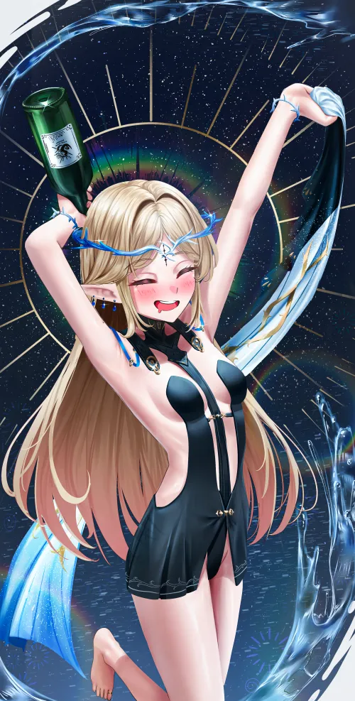 Thumbnail Bottle Adventure: Animearmpits Artistry by TheRoySez