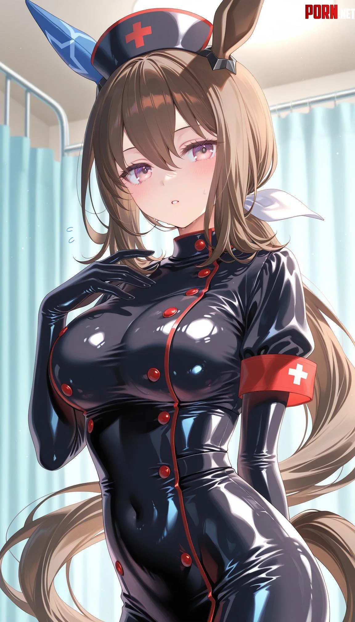 Rubber Nurse Vega Uma Musume by CheetahSperm18