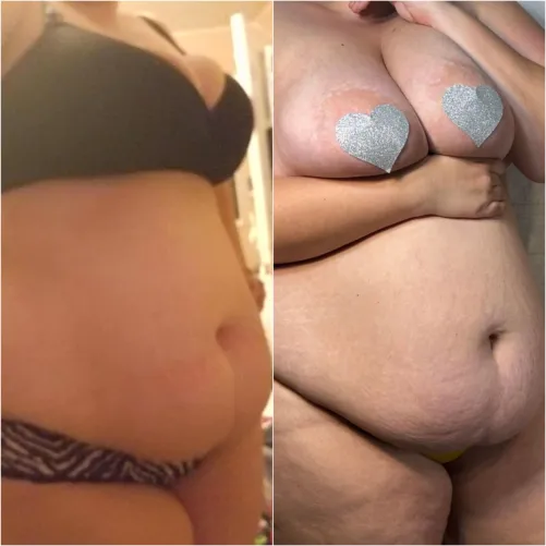 Thumbnail Weight Transformation Tale: abigailgray256 Asks 'Me at 200 lbs or Me at 250 lbs?' in wgbeforeafter