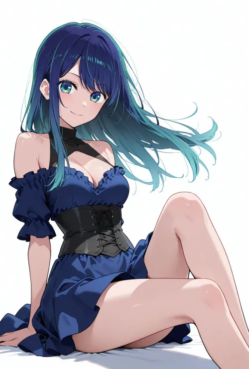 Thumbnail Akane Kurokawa by CheetahSperm18: A Thighdeology Perspective
