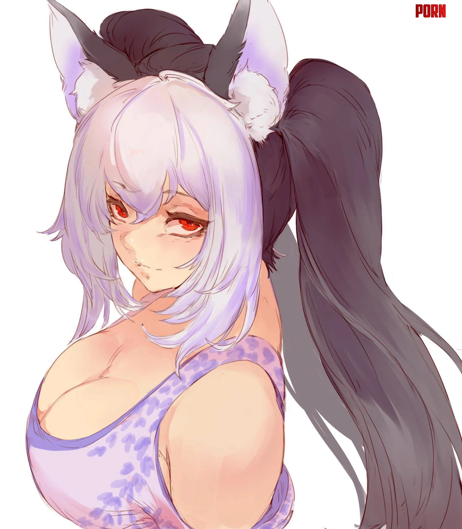 Fox girl by me by StarvingArtist2000