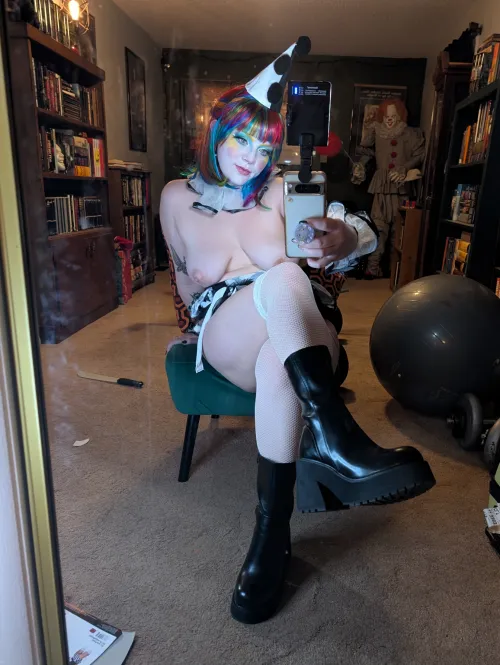 Thumbnail All Dressed Up and Ready to Go: A Bold NSFW Costume